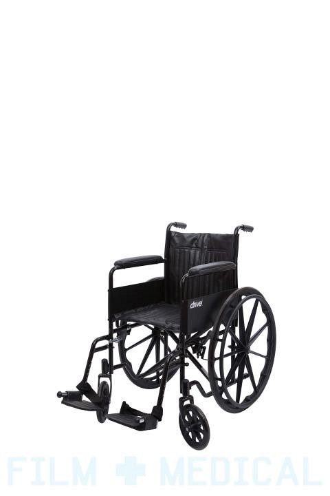 Modern wheelchair - black